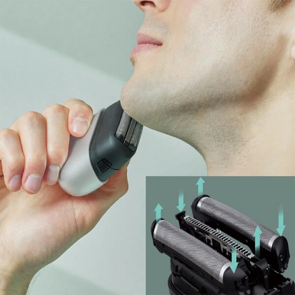 Electric Shaver Panasonic ES-CM3BKS503 Compact 3-blade, Black/Silver