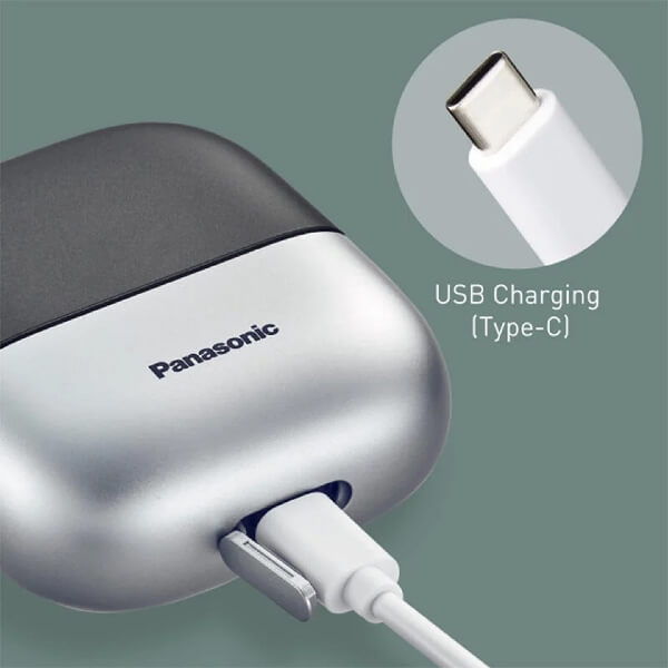 Electric Shaver Panasonic ES-CM3BKS503 Compact 3-blade, Black/Silver