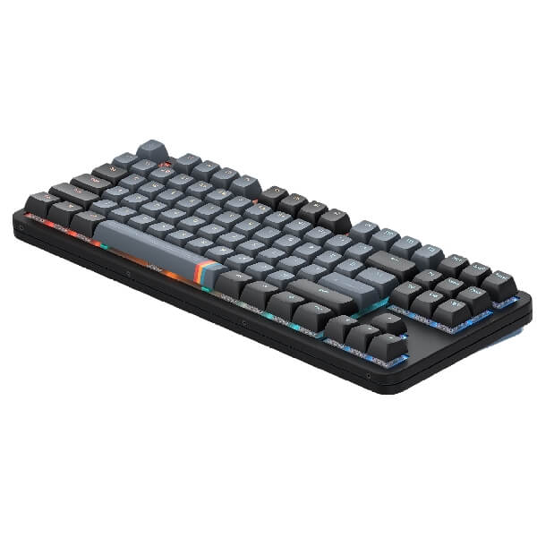 Mechanical Gaming Keyboard Dark Project DPKB_MIDNIGHT_87_ANSI ALU87A, Wired, USB, RGB, Black