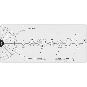 მაუსის პადი Dark Project DPMP_NOVA_WHITE_XL TERRA NOVA, XL, Gaming Mouse Pad, White