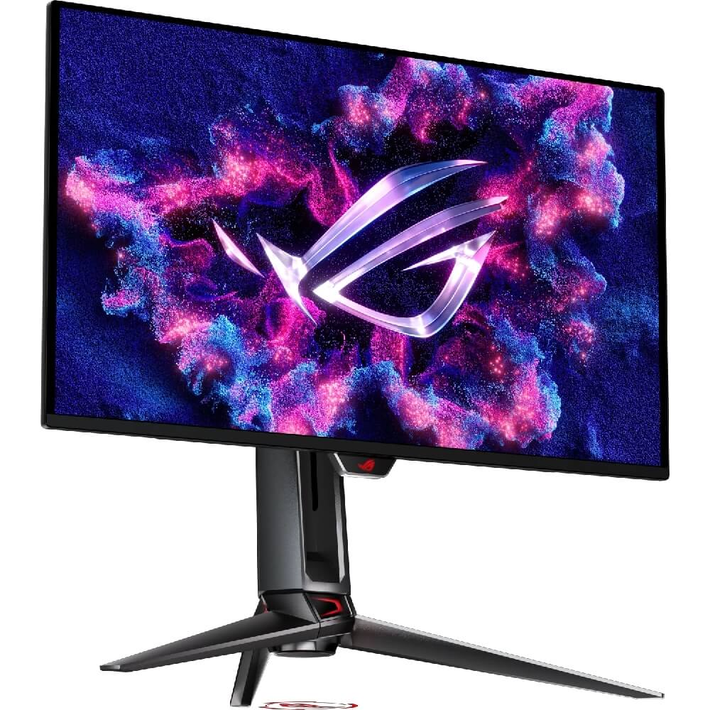 Monitor Asus 90LM0B30-B01971 ROG Swift PG27UCDM, 26.5", 4K UHD, QD-OLED, HDMI, DP, Type-C, USB, Black