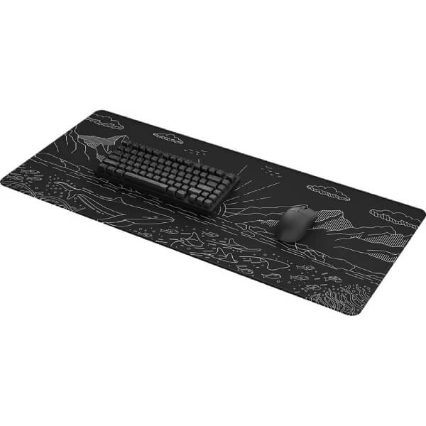 Gaming Mouse Pad Dark Project DPMP_NOVA_BLACK_XL TERRA NOVA, XL, Black