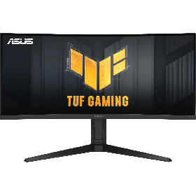 მონიტორი Asus TUF 90LM06F0-B01E71 VG34VQL3A, 34", Curved Monitor, WQHD, VA, HDMI, DP, USB, Black