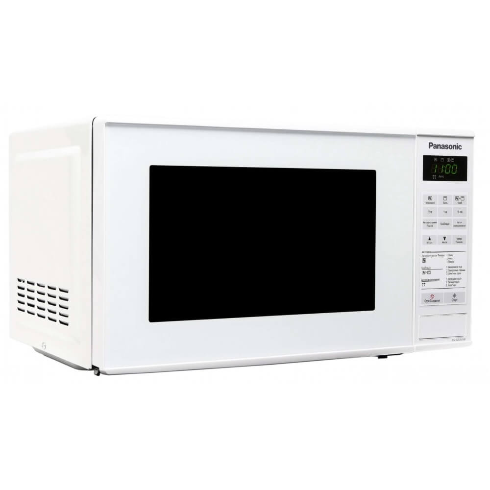 მიკროტალღური ღუმელი Panasonic NN-GT261WZUE, 800W, 20L, Microwave Oven, White