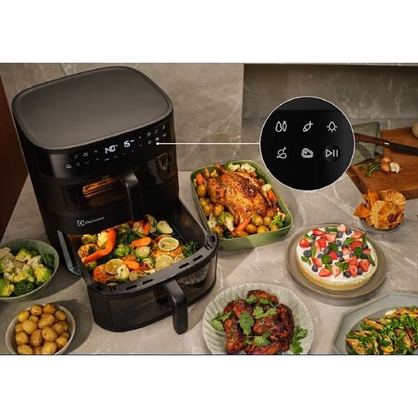 აეროგრილი Electrolux EAFD11B, 2700W, 11L, Air Fryer, Black
