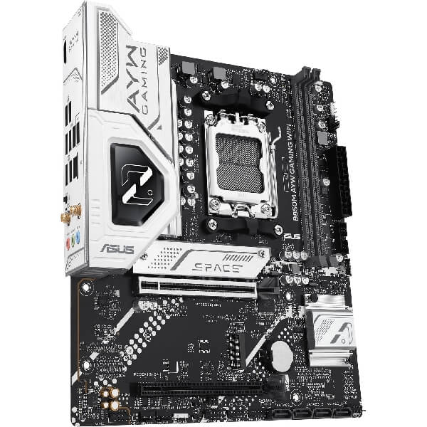 დედა დაფა Asus 90MB1LW0-M0EAY0 B850M AYW GAMING WIFI, AM5, DDR5, 128GB