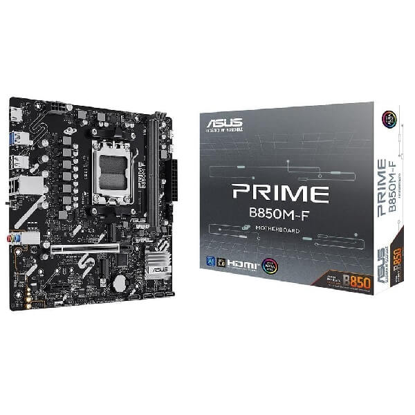 დედა დაფა Asus 90MB1N90-M0EAY0 PRIME B850M-F, AM5, DDR5, 128GB