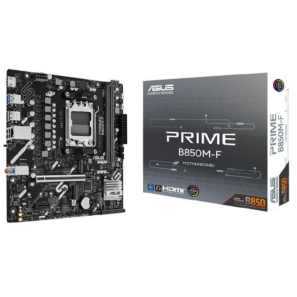 Motherboard Asus 90MB1N90-M0EAY0 PRIME B850M-F, AM5, DDR5, 128GB