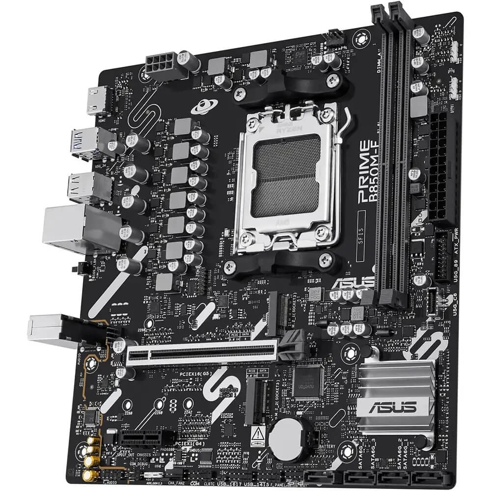 Motherboard Asus 90MB1N90-M0EAY0 PRIME B850M-F, AM5, DDR5, 128GB