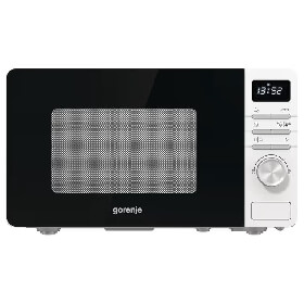 Microwave Oven Gorenje MO20A3WH, 800W, 20L, White