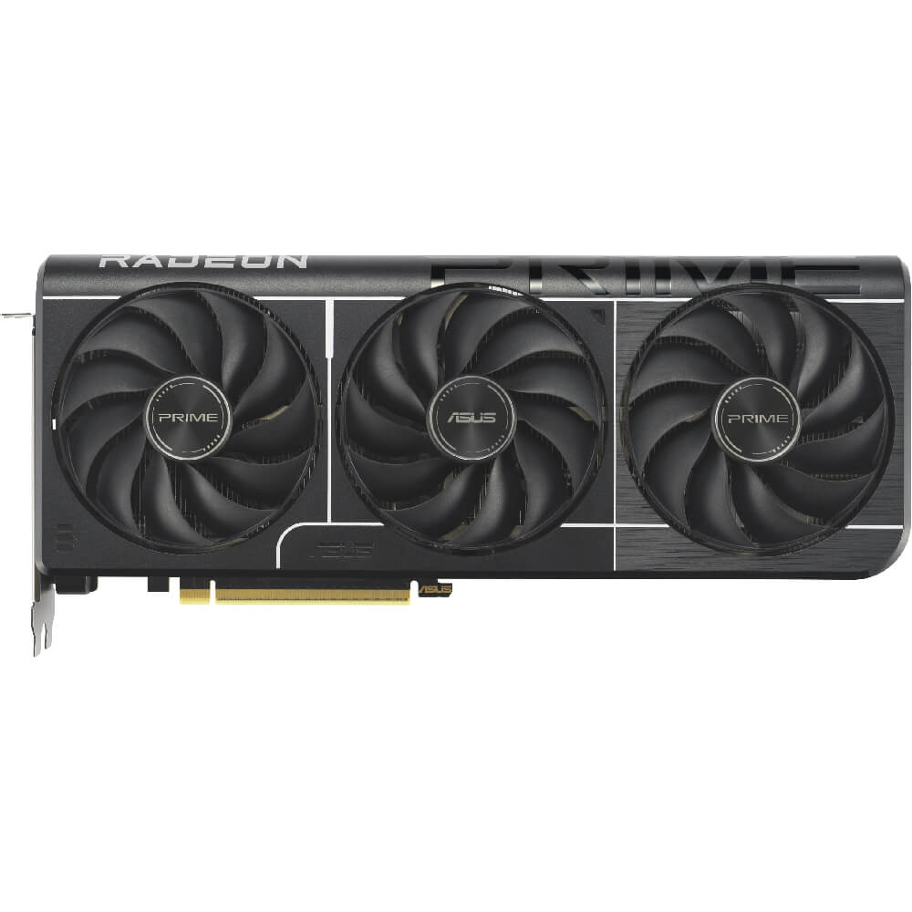 Graphic Card Asus 90YV0LF1-M0NA00 OC PRIME-RX9060XT-O16G, Radeon RX9060XT, 16GB, 128bit, HDMI, DP, Black