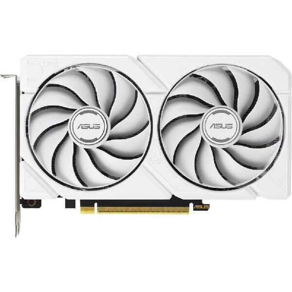 ვიდეო დაფა Asus 90YV0LG3-M0NA00 OC DUAL-RX9060XT-16G-WHITE, Radeon RX9060XT, 16GB, 128bit, HDMI, DP, White