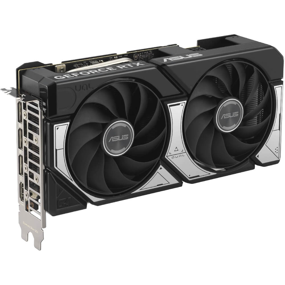 Graphic Card Asus 90YV0MP2-M0NA00 OC DUAL-RTX5060TI-O8G, GeForce RTX5060Ti, 8GB, 128bit, HDMI, DP, Black