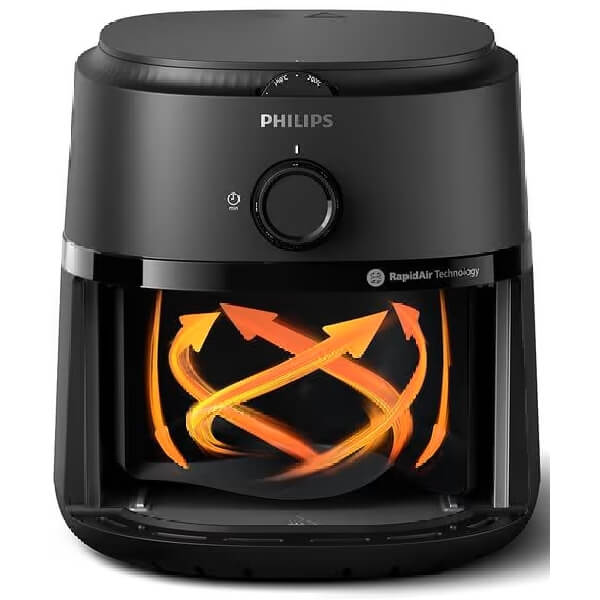 აეროგრილი Philips NA110/00, 1300W, 3.2L, Air Fryer, Black