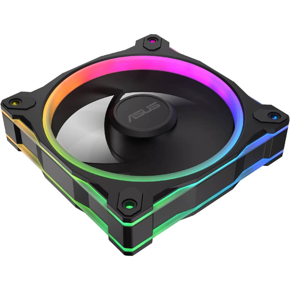 ქულერი Asus 90DA00I0-B09000 MR120-1/BK, 120mm, 1600Rpm, Case Fan, Black