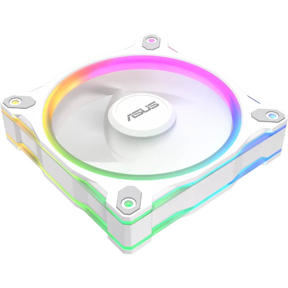 ქულერი Asus 90DA00I3-B09000 MR120-1/WT, 120mm, 1600Rpm, Case Fan, White