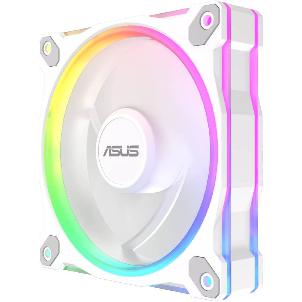 Case Fan Asus 90DA00I3-B09000 MR120-1/WT, 120mm, 1600Rpm, White