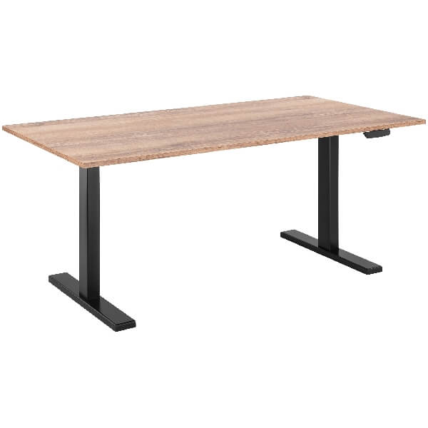 კომპიუტერის მაგიდა 2E 2E-CE150WOLD-MOTORIZED, Computer Desk, Black/Wood