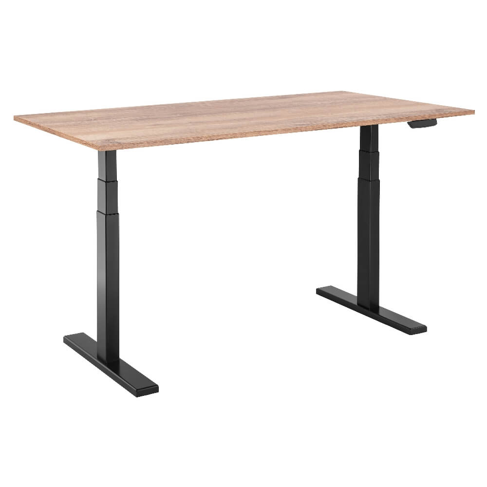 კომპიუტერის მაგიდა 2E 2E-CE150WOLD-MOTORIZED, Computer Desk, Black/Wood