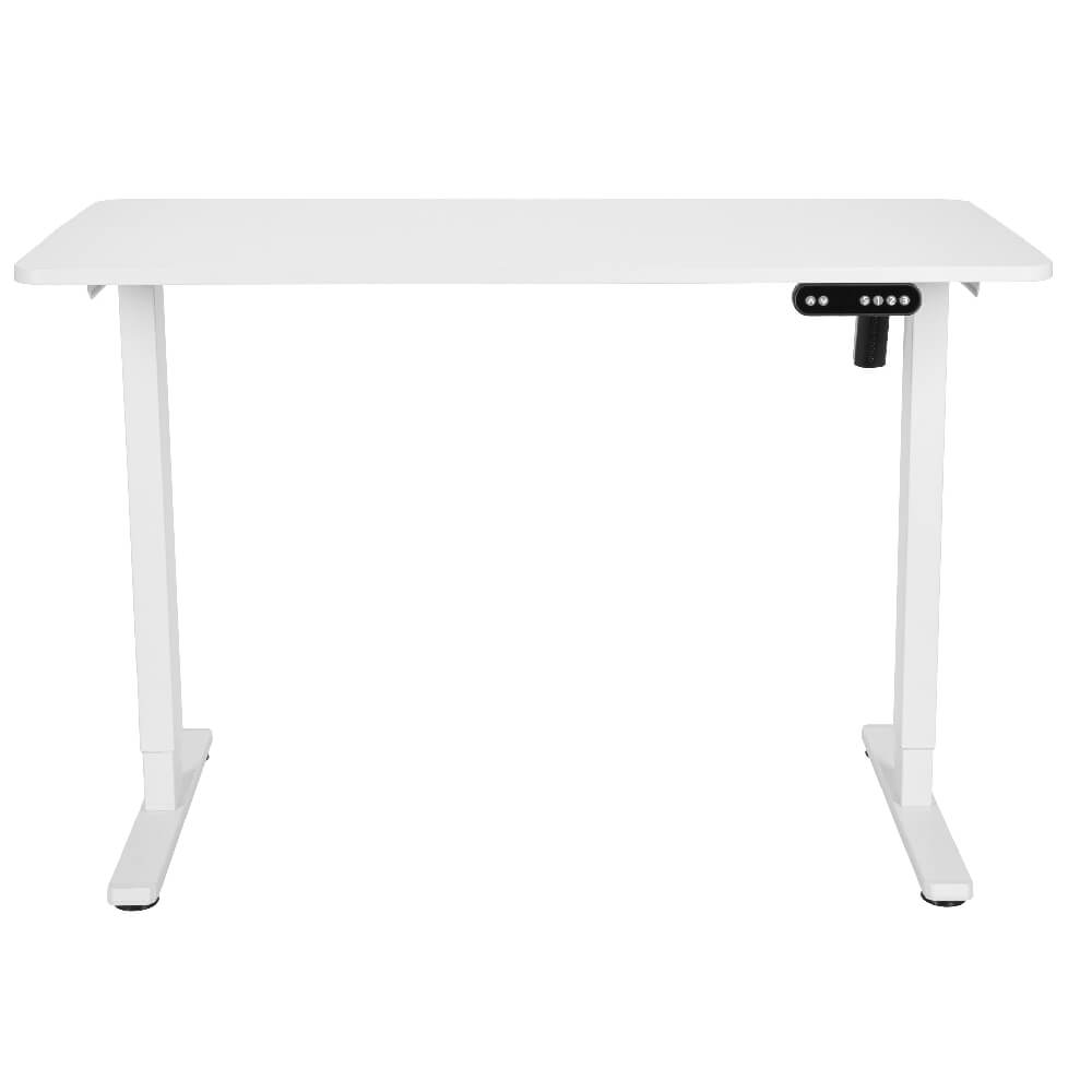 Computer Desk 2E 2E-CE120W-MOTORIZED, White
