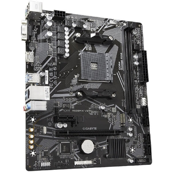 Motherboard Gigabyte A520M_K_V2, AM4, DDR4, 64GB