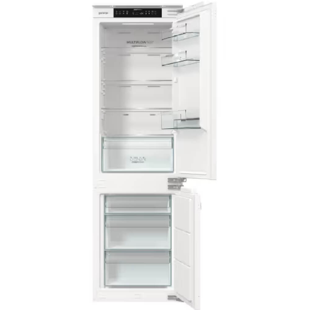 ჩასაშენებელი მაცივარი Gorenje NRKI517E42, 252L, E, 35dB, No Frost, Built-in Refrigerator, White