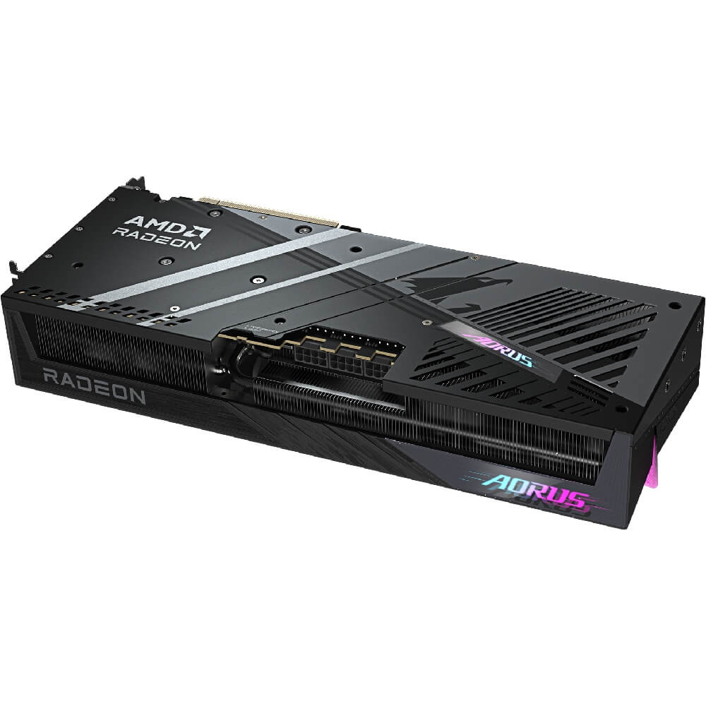 ვიდეო დაფა Gigabyte GV-R9070XTAORUS_E-16GD AORUS ELITE, Radeon RX9070XT, 16GB, 256bit, HDMI, DP, Black