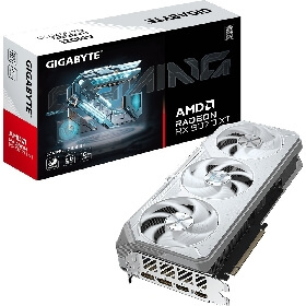 Graphic Card Gigabyte GV-R907XGAMINGOCICE-16GD GAMING OC ICE, Radeon RX9070XT, 16GB, 256bit, HDMI, DP, White
