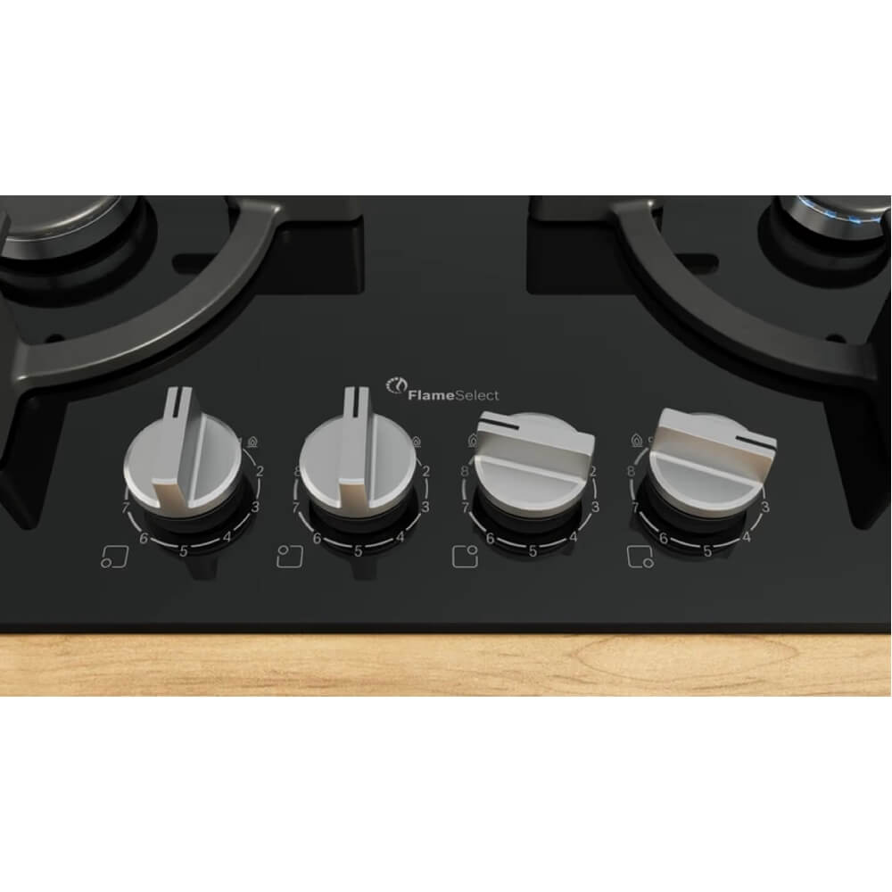 Built-in Gas Cooktop Bosch PPH6A6I10, Black