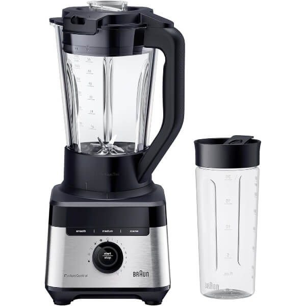 ბლენდერი Braun JB7550BK, 1400W, 2L, Blender, Black/Silver