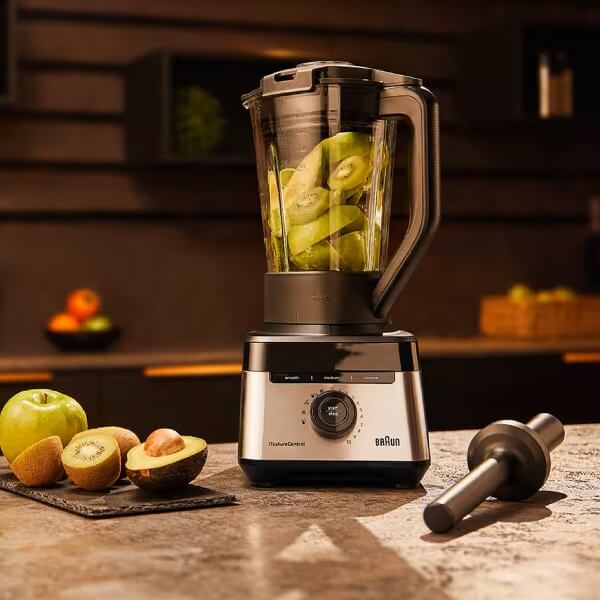 ბლენდერი Braun JB7550BK, 1400W, 2L, Blender, Black/Silver