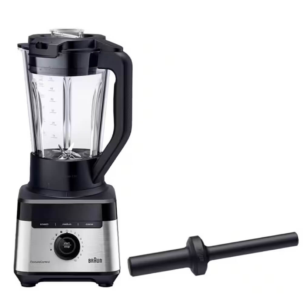 ბლენდერი Braun JB7550BK, 1400W, 2L, Blender, Black/Silver
