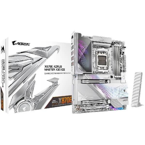 Motherboard Gigabyte X870E A MASTER X3D ICE, AM5, DDR5, 256GB