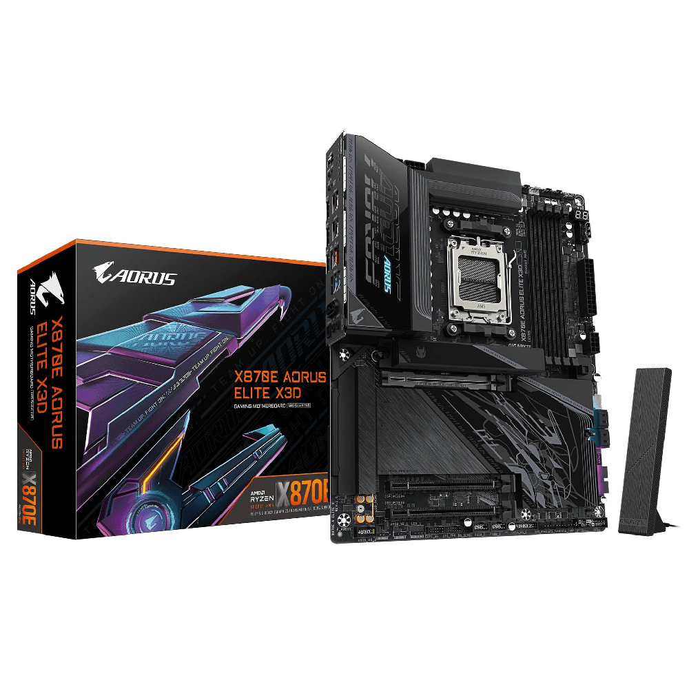 Motherboard Gigabyte X870E A ELITE X3D, AM5, DDR5, 256GB
