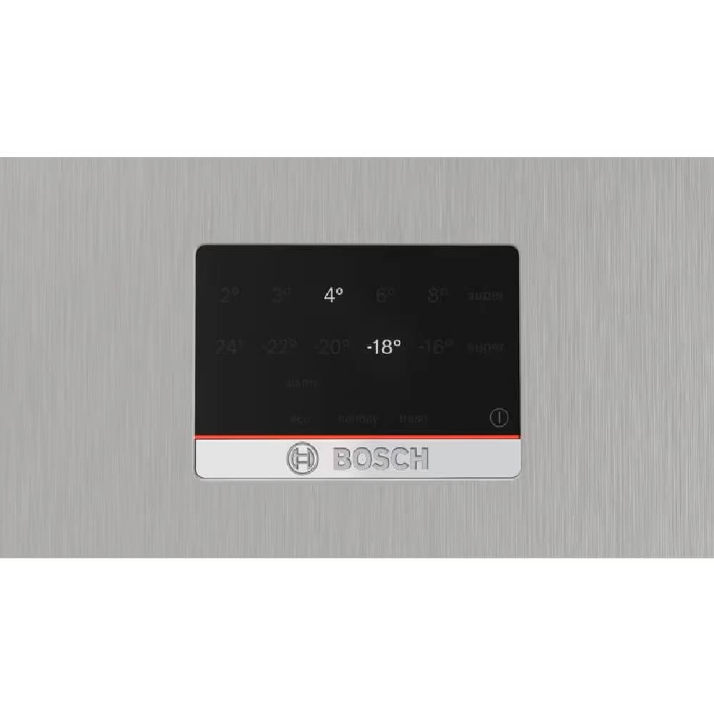 Refrigerator Bosch KDN76XIE1N, 542L, E, 41dB, No Frost, Silver