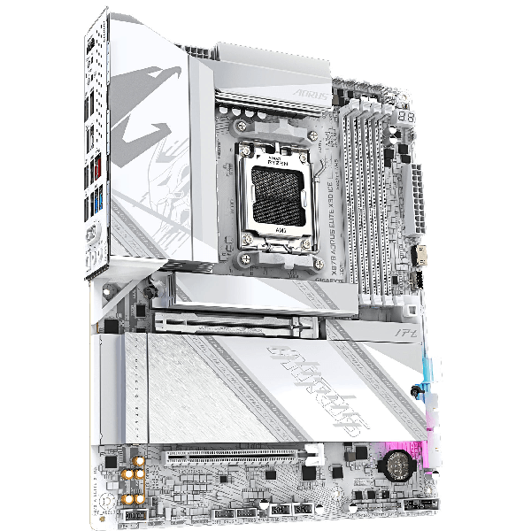 Motherboard Gigabyte X870 A ELITE X3D ICE, AM5, DDR5, 256GB