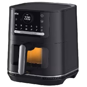 აეროგრილი Braun HF5055IBK, 2000W, 6L, Air Fryer, Black