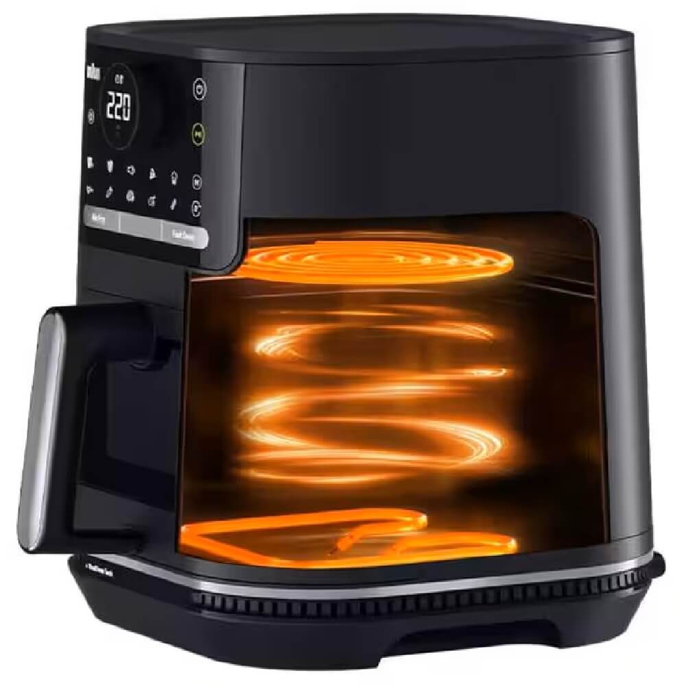 აეროგრილი Braun HF5055IBK, 2000W, 6L, Air Fryer, Black