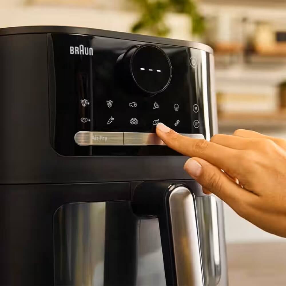 აეროგრილი Braun HF5055IBK, 2000W, 6L, Air Fryer, Black
