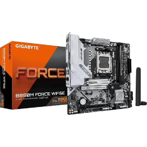Motherboard Gigabyte B850M FORCE WF6E, AM5, DDR5, 128GB