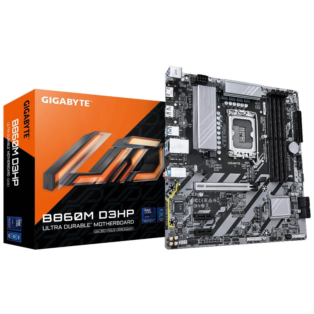 Motherboard Gigabyte B860M D3HP, LGA1851, DDR5, 256GB