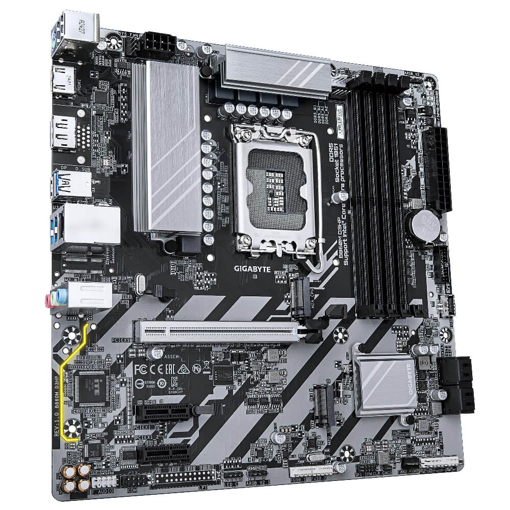 Motherboard Gigabyte B860M D3HP, LGA1851, DDR5, 256GB