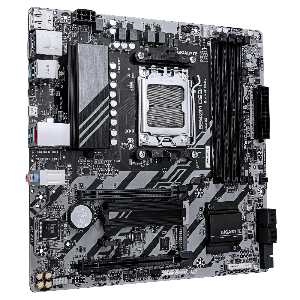 Motherboard Gigabyte B840M DS3H, AM5, DDR5, 256GB