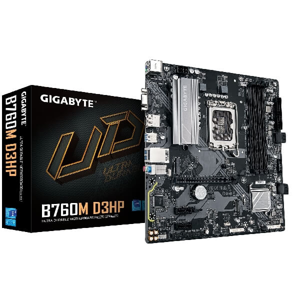Motherboard Gigabyte B760M D3HP, LGA1700, DDR5, 256GB