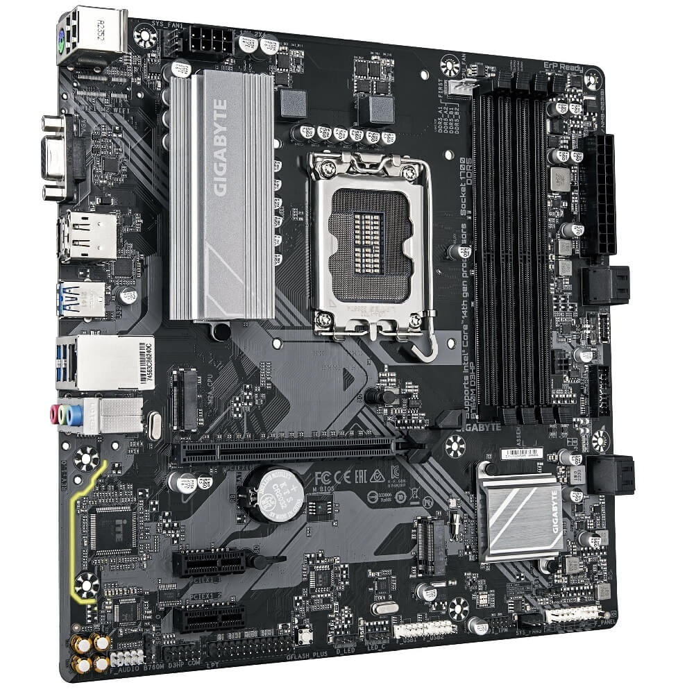 Motherboard Gigabyte B760M D3HP, LGA1700, DDR5, 256GB