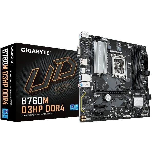Motherboard Gigabyte B760M D3HP DDR4, LGA1700, DDR4, 128GB
