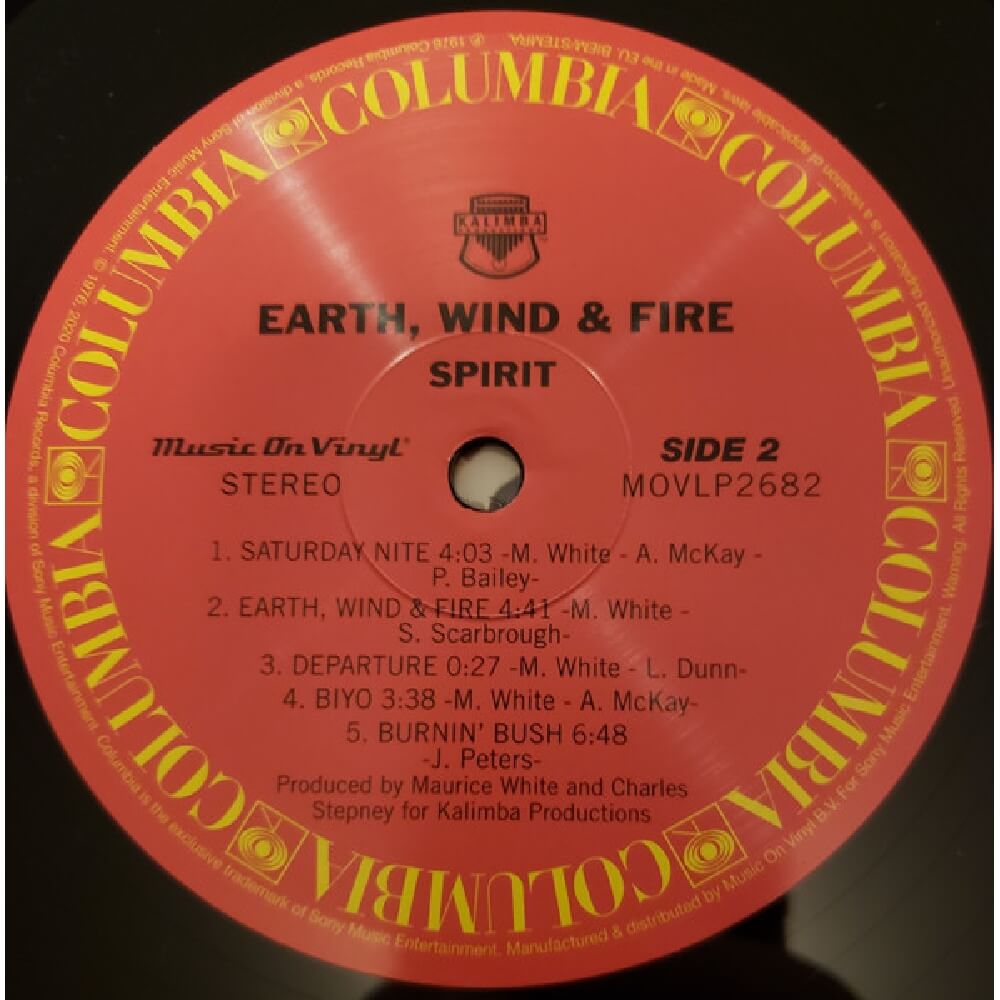 ვინილი Earth, Wind & Fire - Spirit