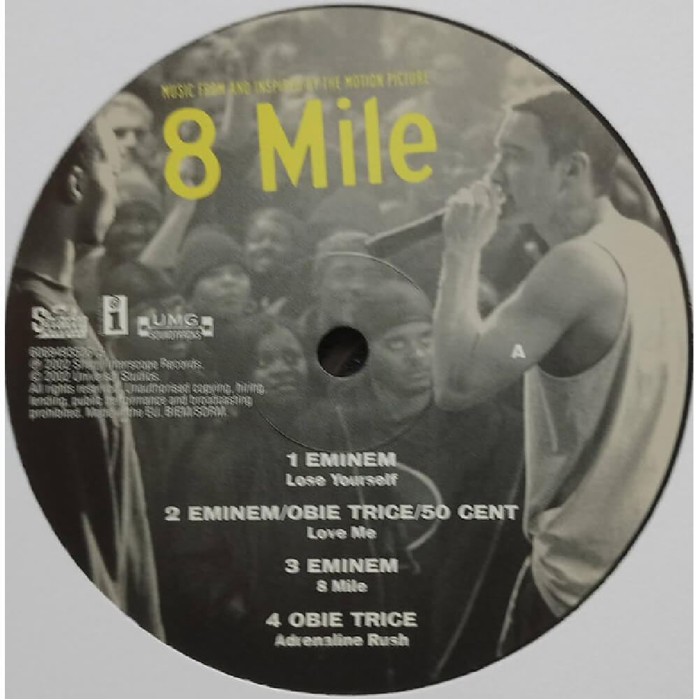 Vinyl Eminem - 8 Mile Various Music From And Inspired By The Motion Picture 8 Mile