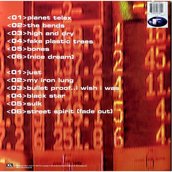 ვინილი Radiohead - Bends