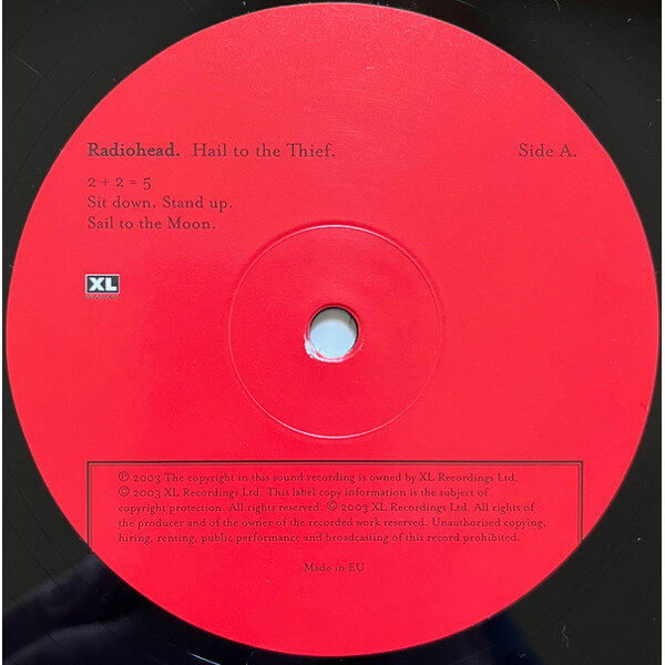 ვინილი Radiohead - Hail To The Thief